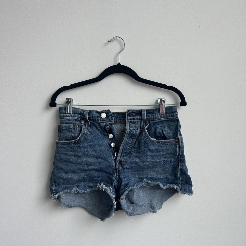 Levi's Classic Blue Jean Shorts